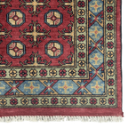 178 x 119 cm Hand-Knotted Afghan Akche Rug