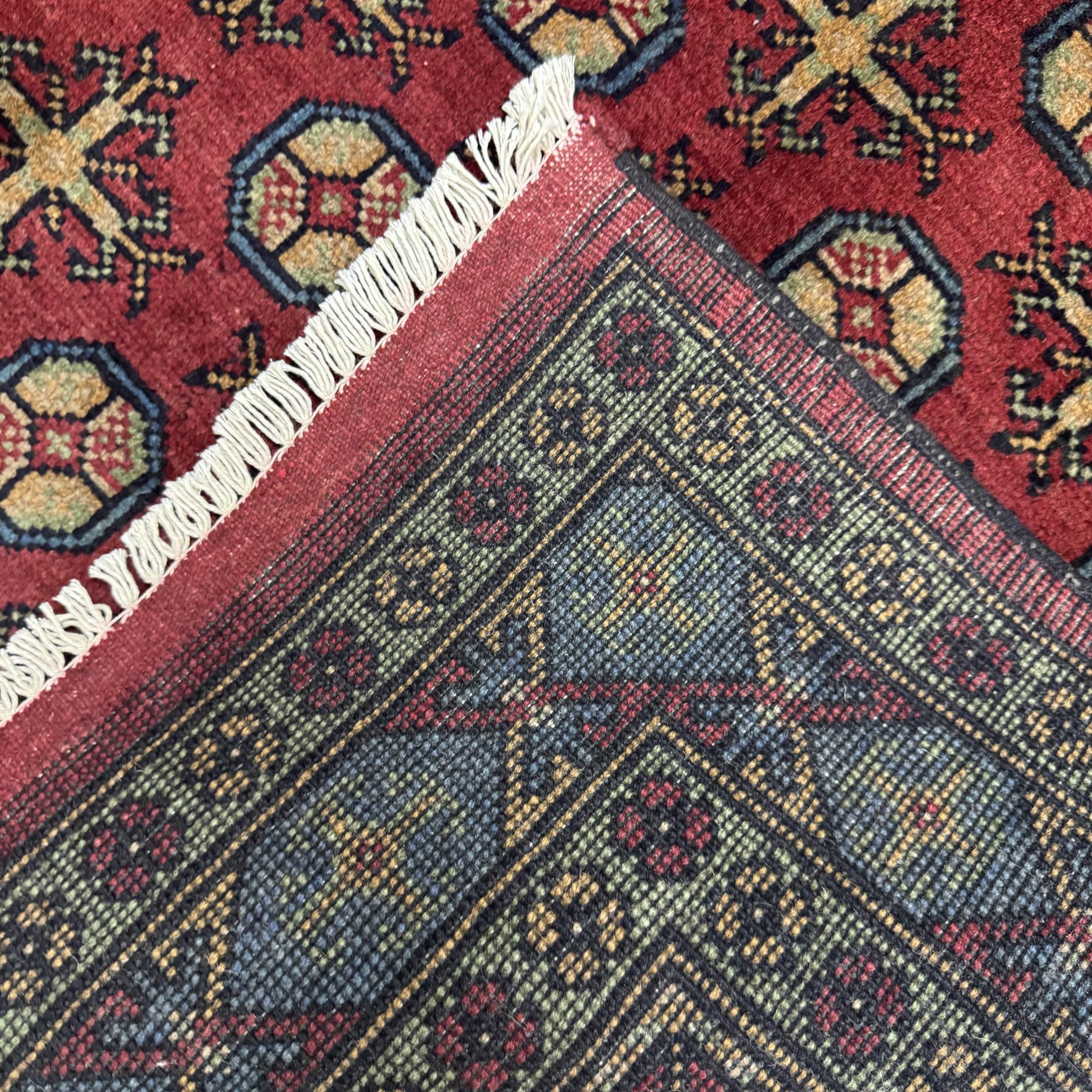 178 x 119 cm Hand-Knotted Afghan Akche Rug