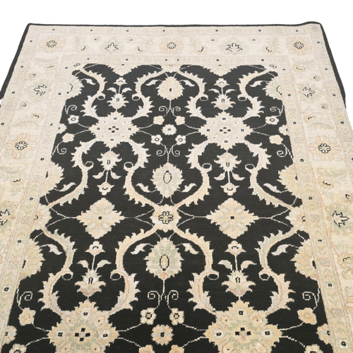 182 x 127 cm Afghan Chobi Hand-Knotted Wool Rug