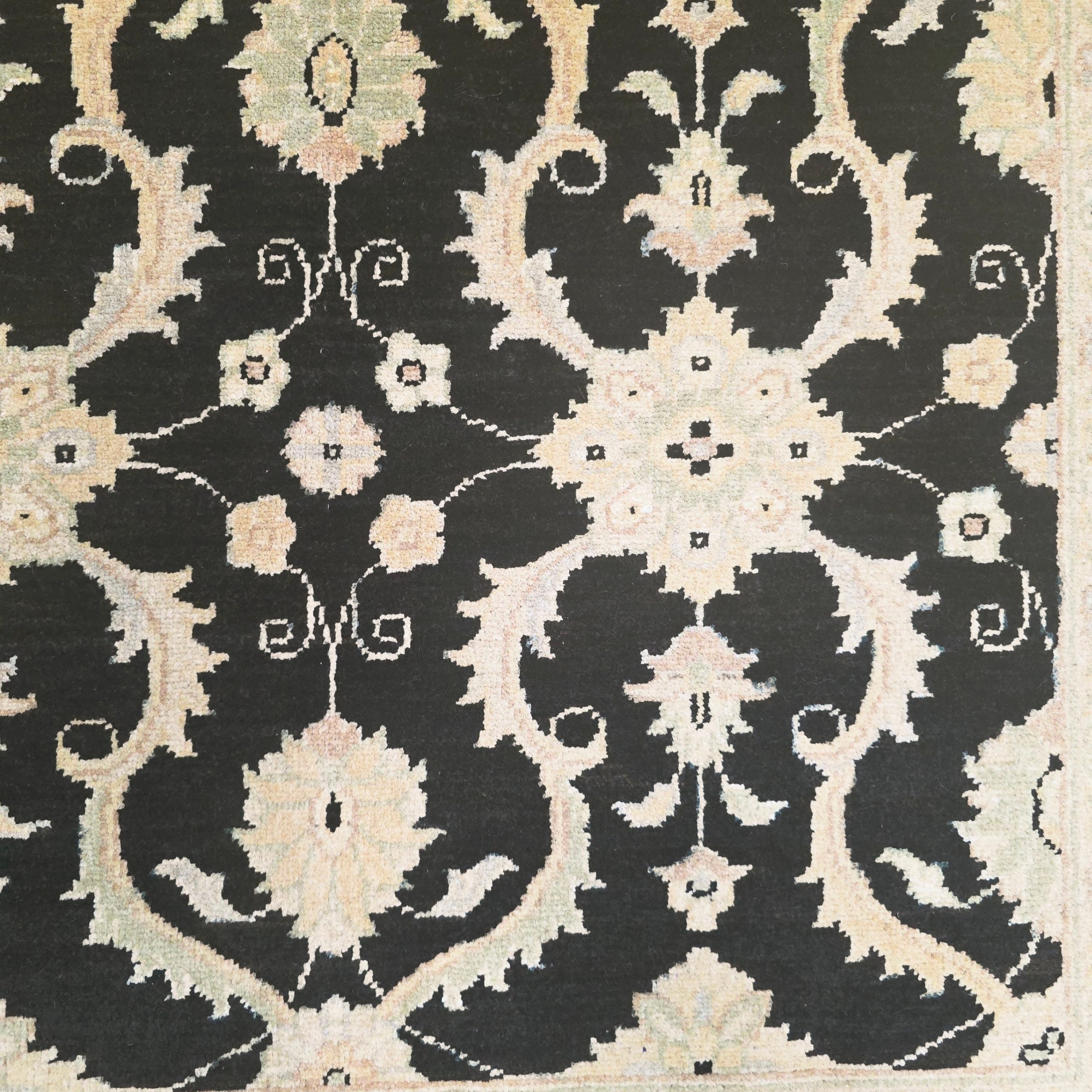 182 x 127 cm Afghan Chobi Hand-Knotted Wool Rug