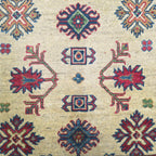 212 x 158 cm Hand Knotted Afghan Kazak Rug