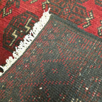 282 x 73 cm Red Afghan Bokhara Runner Rug