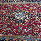 297 × 199 cm hand-knotted Persian Mashad Rug