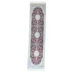 300 x 80 cm Persian Design Machine Made Runner Rug in Red