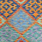 125 x 84 cm Hand Woven Afghan Kilim Rug