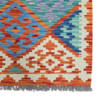 125 x 84 cm Hand Woven Afghan Kilim Rug