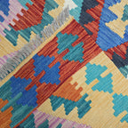 125 x 84 cm Hand Woven Afghan Kilim Rug