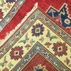 147 x 108 cm Hand Knotted Afghan Kazak Rug