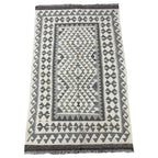 157 x 98 cm Hand-Woven Afghan Kilim Rug