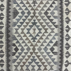 157 x 98 cm Hand-Woven Afghan Kilim Rug