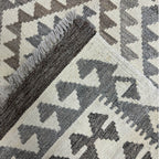 157 x 98 cm Hand-Woven Afghan Kilim Rug