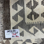 157 x 98 cm Hand-Woven Afghan Kilim Rug