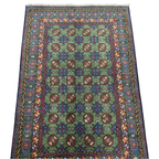 181 x 117 cm Hand-Knotted Afghan Akche Rug