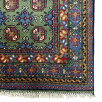 181 x 117 cm Hand-Knotted Afghan Akche Rug