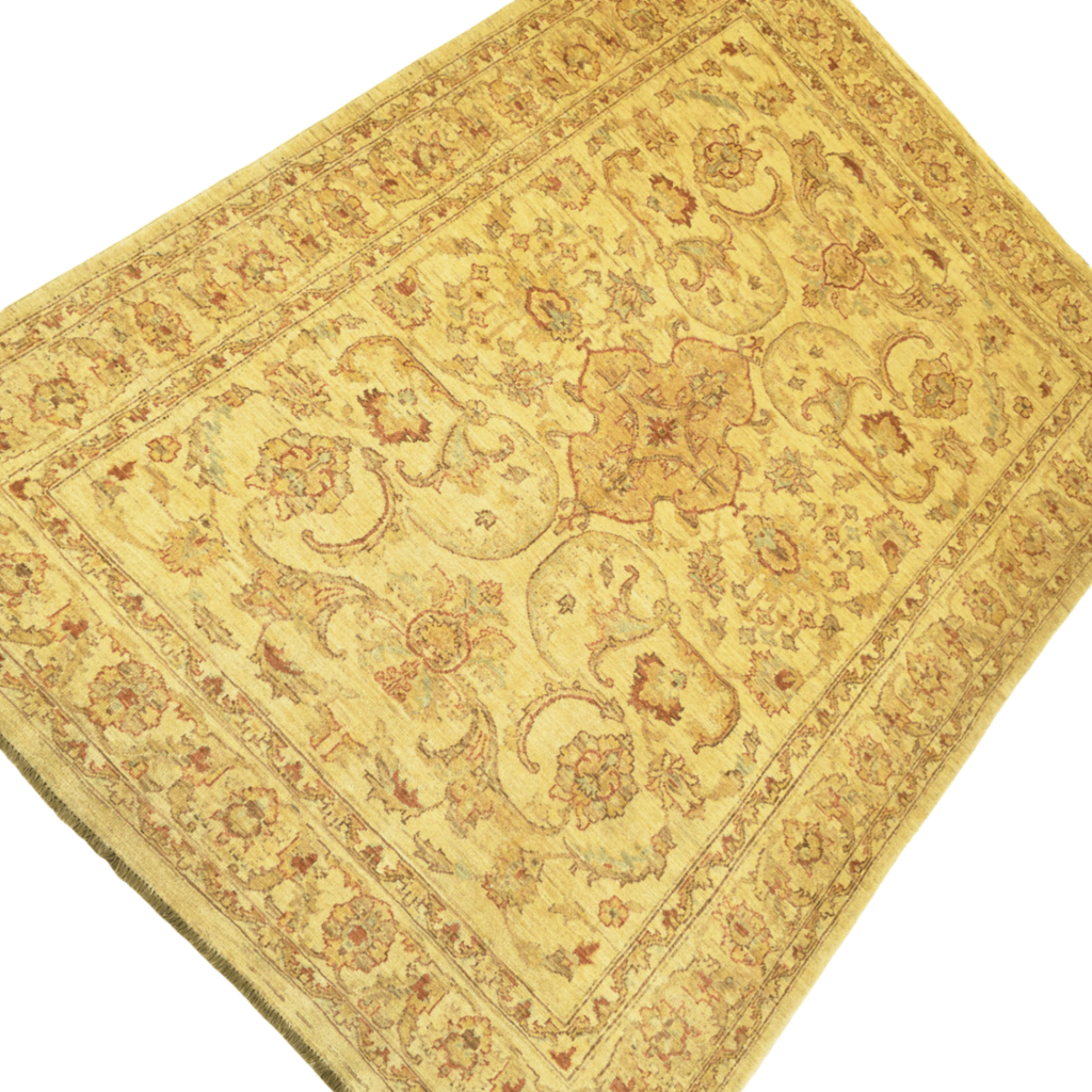 231 x 167 cm Hand Knotted Soft Tone Afghan Chobi – Wool Rug