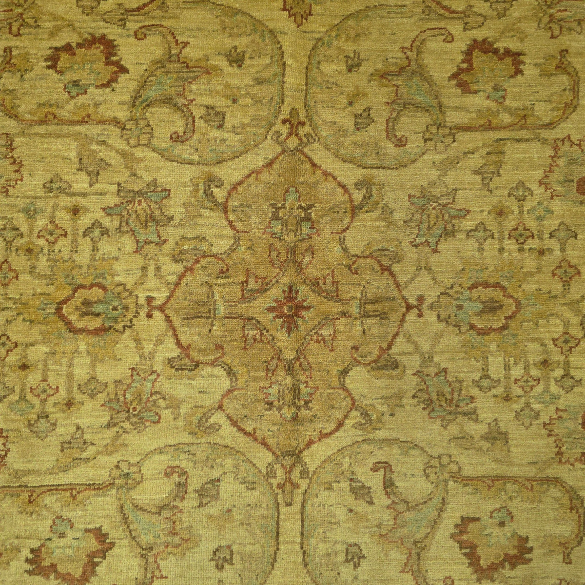 231 x 167 cm Hand Knotted Soft Tone Afghan Chobi – Wool Rug