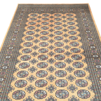 247 x 156 cm Hand-Knotted Mustard Bokhara – Wool Rug