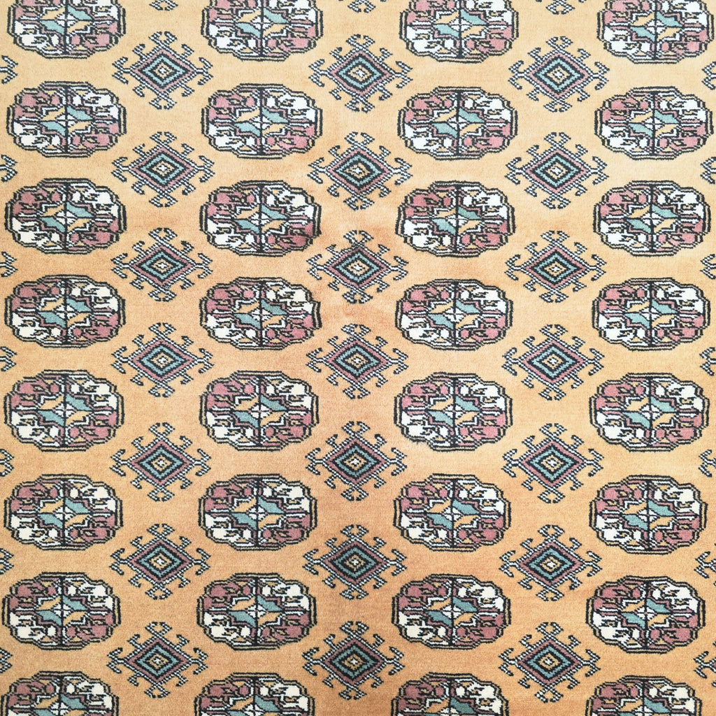 247 x 156 cm Hand-Knotted Mustard Bokhara – Wool Rug