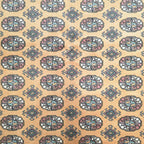 247 x 156 cm Hand-Knotted Mustard Bokhara – Wool Rug