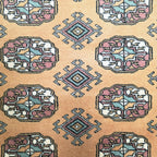 247 x 156 cm Hand-Knotted Mustard Bokhara – Wool Rug
