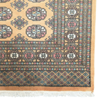 247 x 156 cm Hand-Knotted Mustard Bokhara – Wool Rug