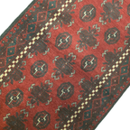 278 x 76 cm Red Afghan Bokhara Runner Rug