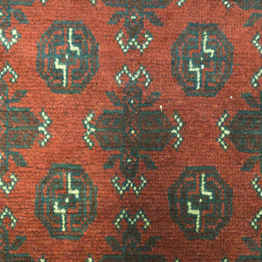 278 x 76 cm Red Afghan Bokhara Runner Rug