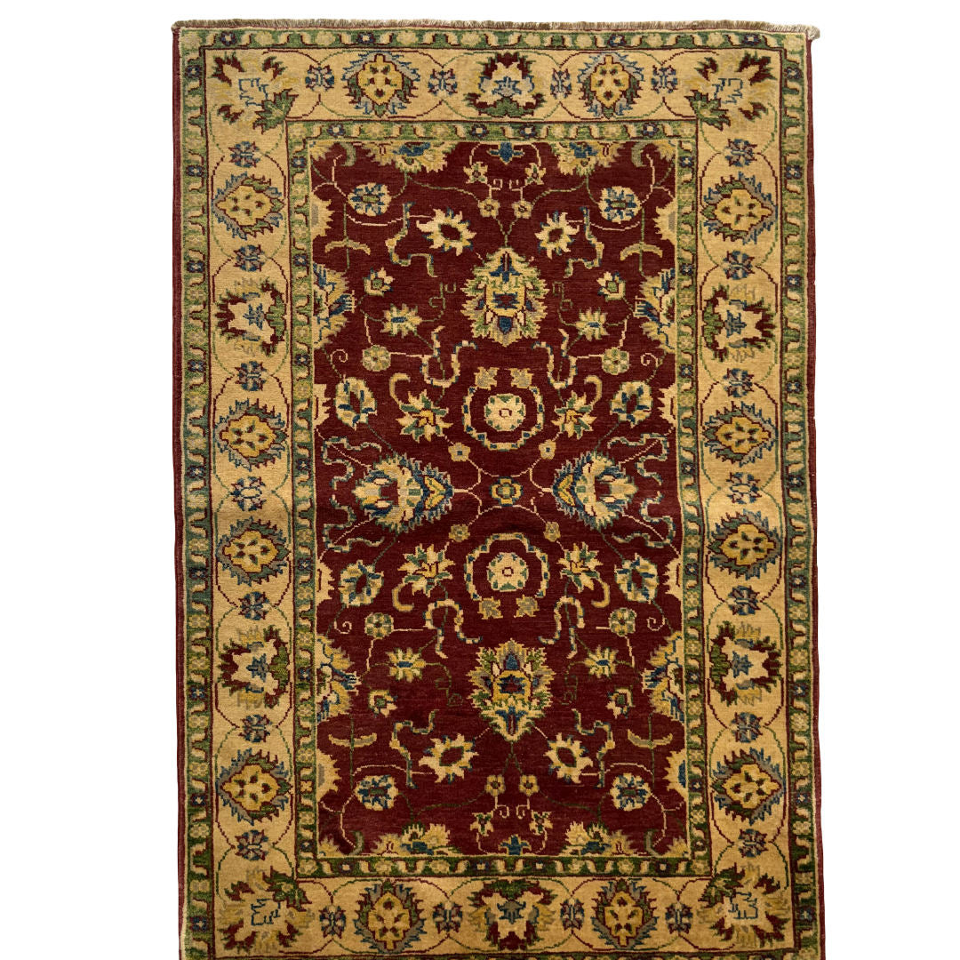 150 x 100 cm Hand-Knotted Afghan Chobi Rug