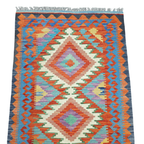 125 x 84 cm Hand Woven Afghan Kilim Rug