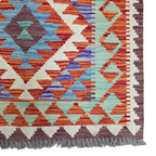 125 x 84 cm Hand Woven Afghan Kilim Rug