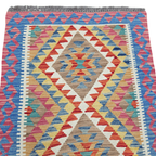 125 x 84 cm Hand Woven Afghan Kilim Rug