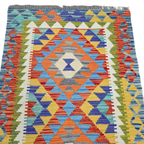 125 x 84 cm Hand Woven Afghan Kilim Rug