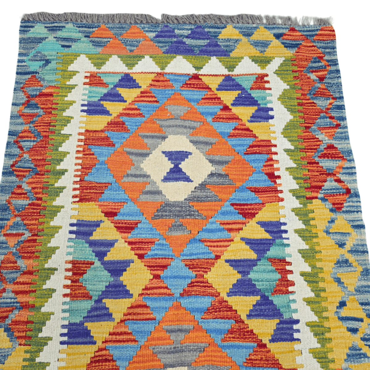 125 x 84 cm Hand Woven Afghan Kilim Rug