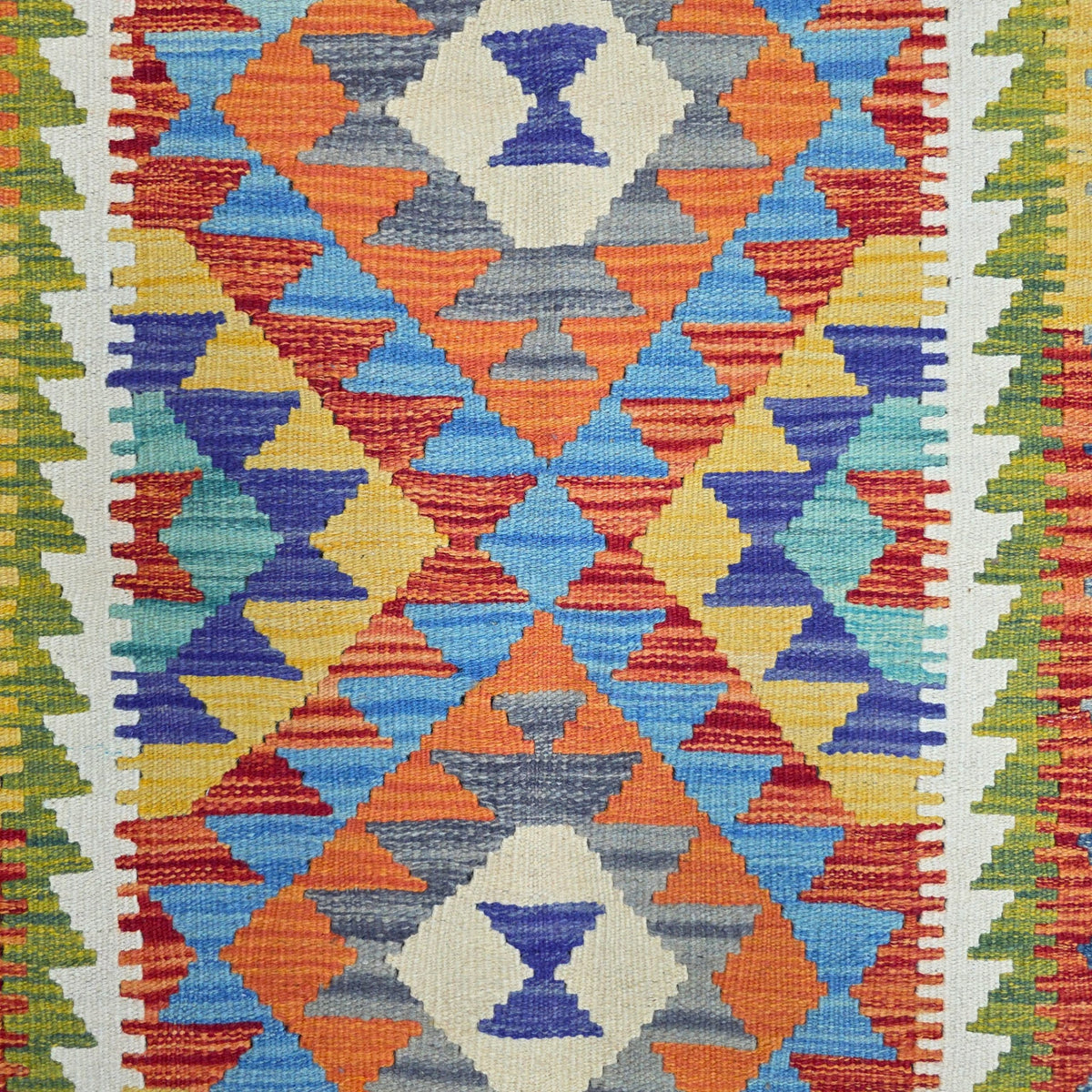 125 x 84 cm Hand Woven Afghan Kilim Rug