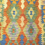176 x 127 cm Hand Woven Afghan Kilim Rug