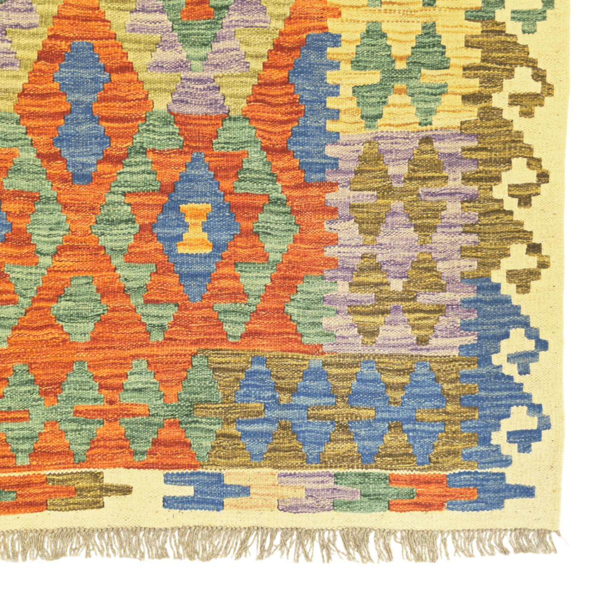 176 x 127 cm Hand Woven Afghan Kilim Rug