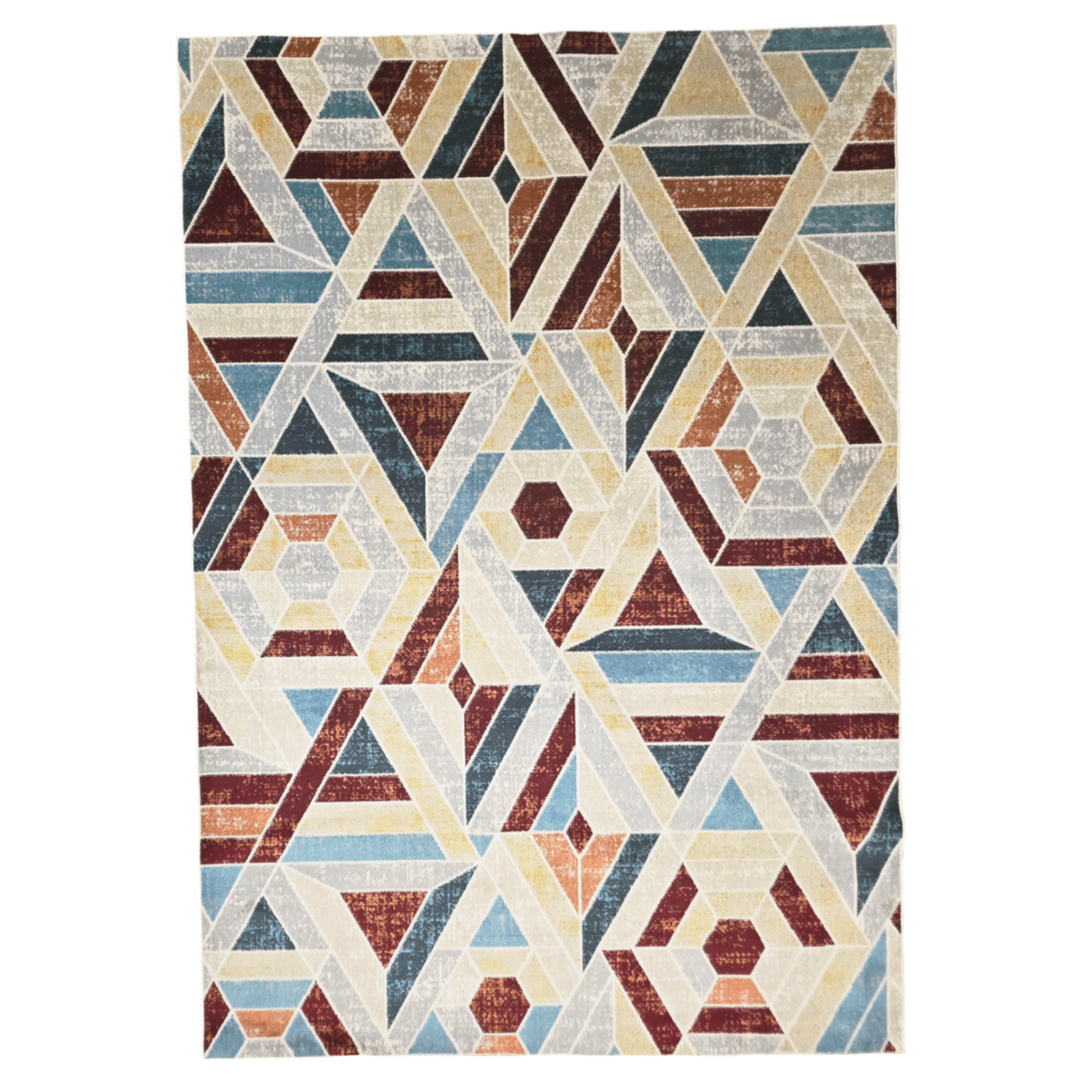 230 x 160 cm Modern Geometric Design Machine Made Rug