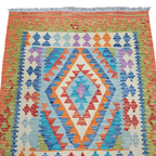 125 x 84 cm Hand Woven Afghan Kilim Rug