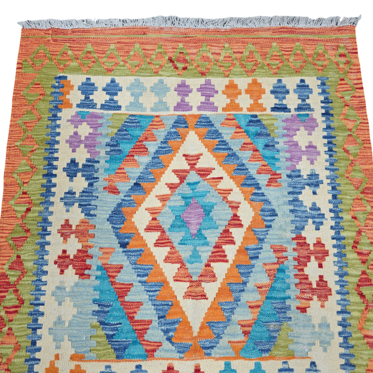 125 x 84 cm Hand Woven Afghan Kilim Rug