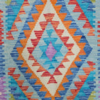 125 x 84 cm Hand Woven Afghan Kilim Rug