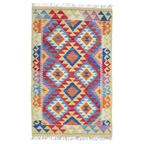 125 x 84 cm Hand Woven Afghan Kilim Rug