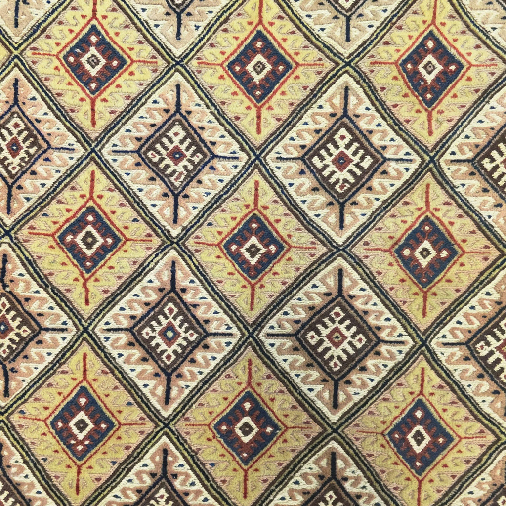 141 x 92 cm Hand Knotted Afghan Kazak Rug