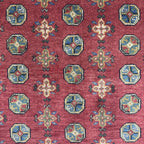 179 x 124 cm Hand-Knotted Afghan Akche Rug