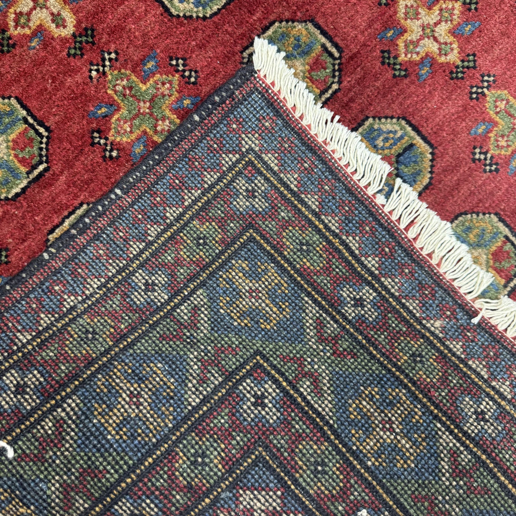 179 x 124 cm Hand-Knotted Afghan Akche Rug