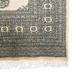 187 x 124 cm Hand Knotted Beige Karachi Bokhara – Wool Rug