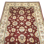 197 x 146 cm Hand Knotted Soft Tone Afghan Chobi – Wool Rug