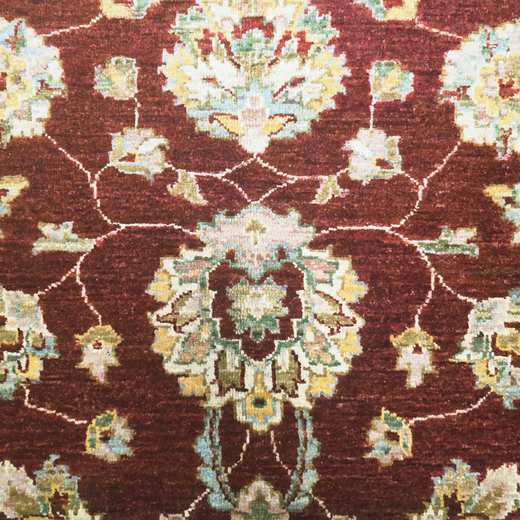 197 x 146 cm Hand Knotted Soft Tone Afghan Chobi – Wool Rug