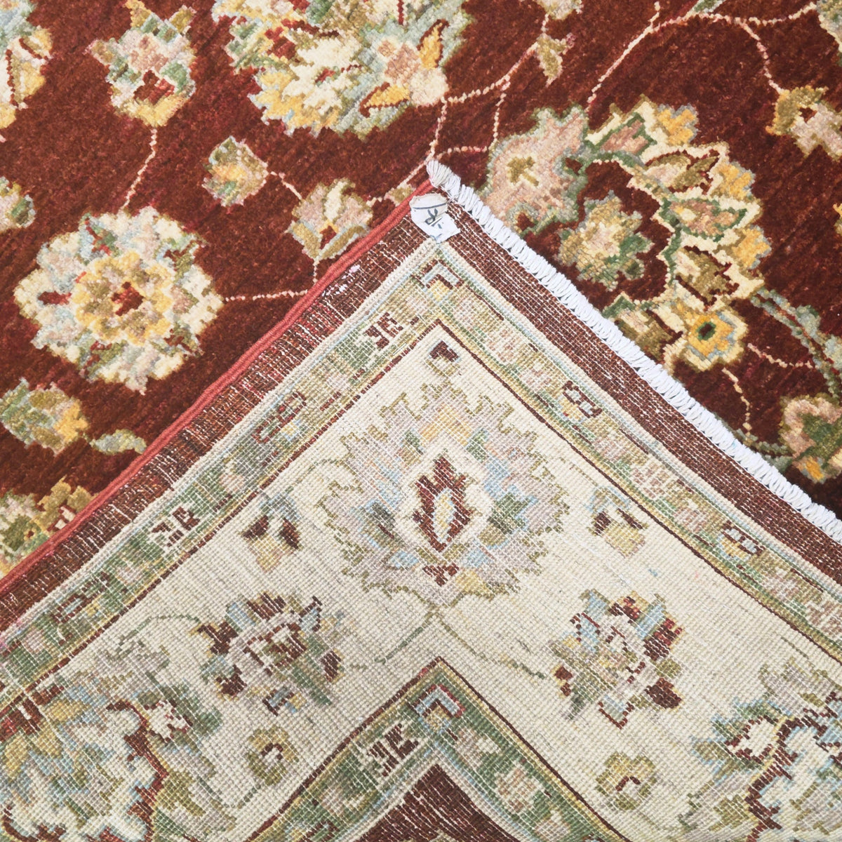 197 x 146 cm Hand Knotted Soft Tone Afghan Chobi – Wool Rug