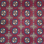 202 x 148 cm Hand-Woven Afghan Akche Rug