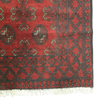 285 x 77 cm Red Afghan Bokhara Runner Rug
